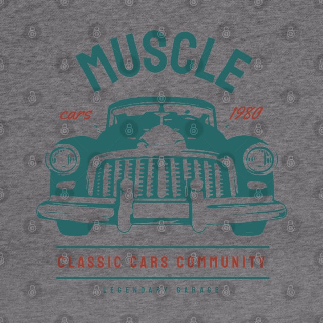 Muscle cars by BunnyCreative